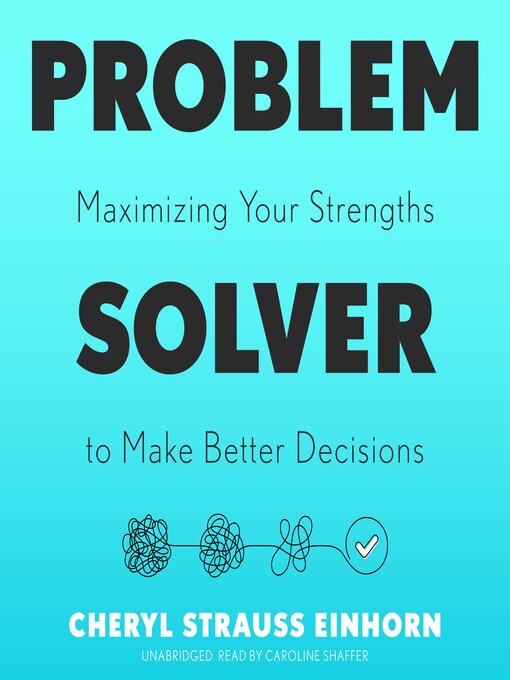Title details for Problem Solver by Cheryl Strauss Einhorn - Available